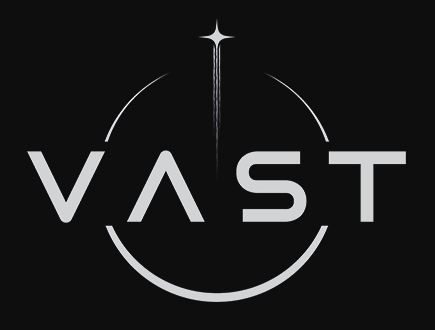 Vast company logo - space company in the Space Beach aerospace cluster